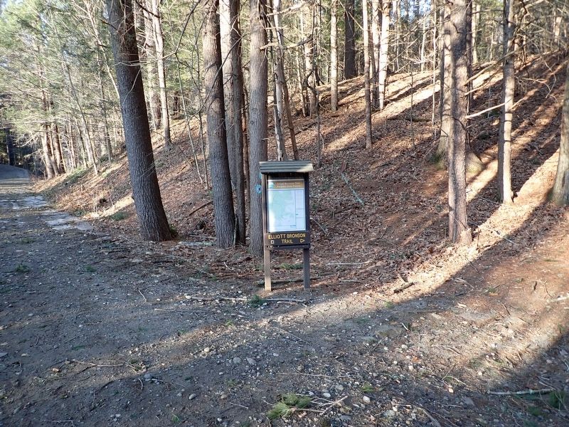 The Bronson Legacy with Connecticut's Parks and Forests Marker image. Click for full size.