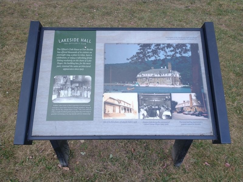 Lakeside Hall Marker image. Click for full size.