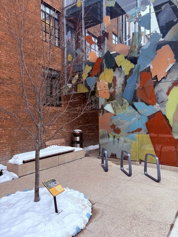 Jane Addams Homes Garden Marker image. Click for full size.