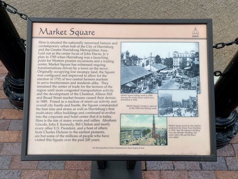 Market Square Marker image. Click for full size.
