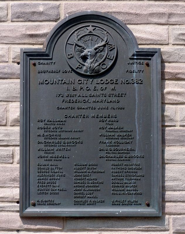 Mountain City Lodge Marker image. Click for full size.