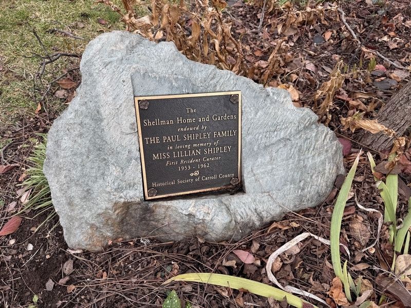 The Shellman Home and Gardens Marker image. Click for full size.