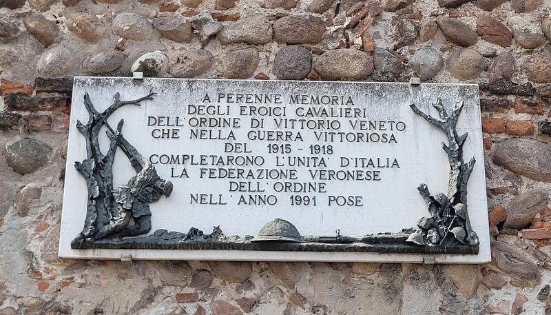 A perenne memoria / In everlasting remembrance Marker image. Click for full size.