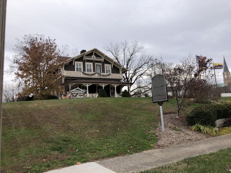 Historic Wollenmann Home Marker. Click for full size. Historic Wollenmann Home Marker image. Click for full size.