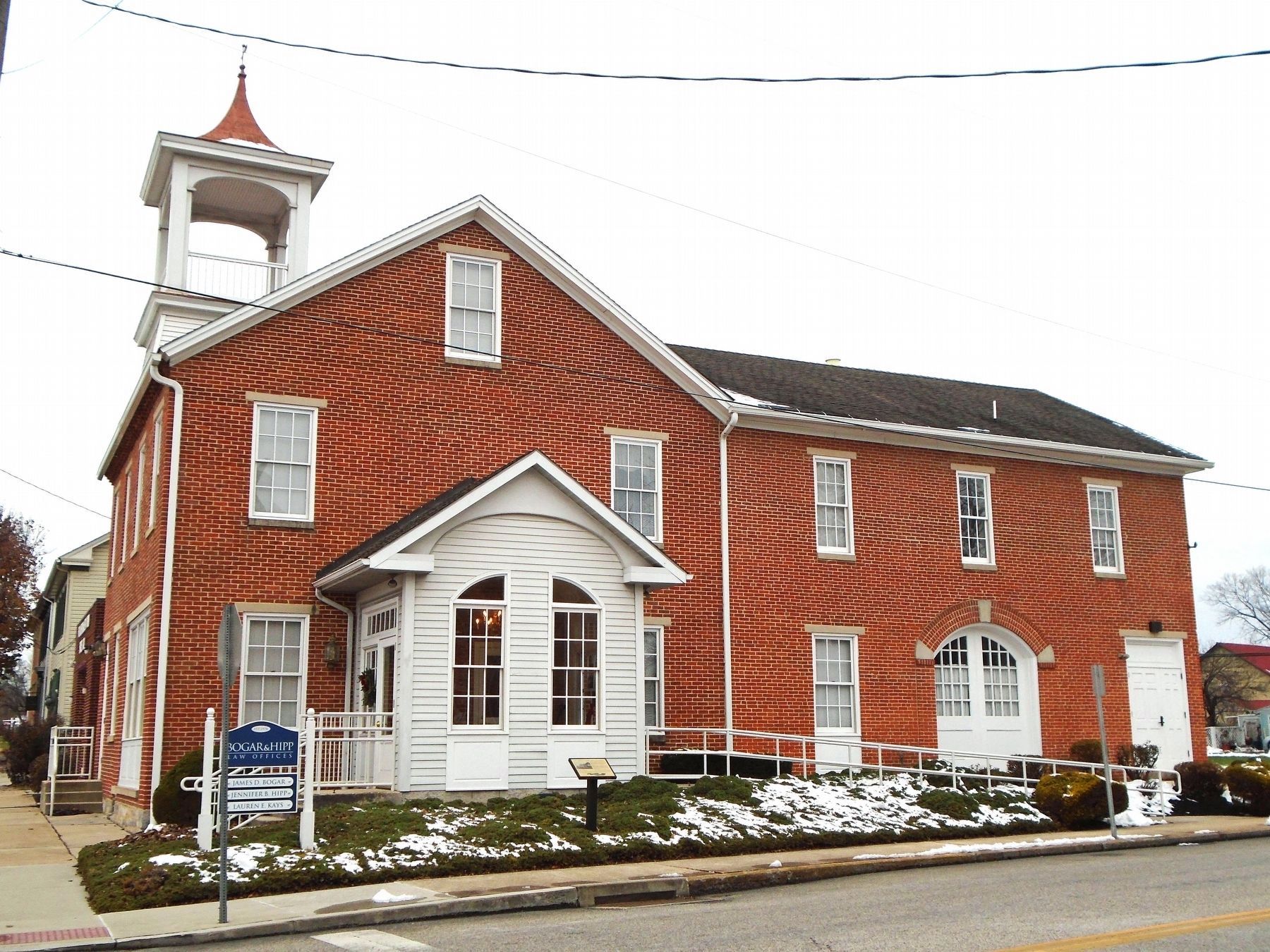 Former Rupp Carriage Factory and Marker. Click for full size. Former Rupp Carriage Factory and Marker image. Click for full size.