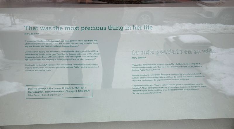 That Was the Most Precious Thing in Her Life Marker image. Click for full size.