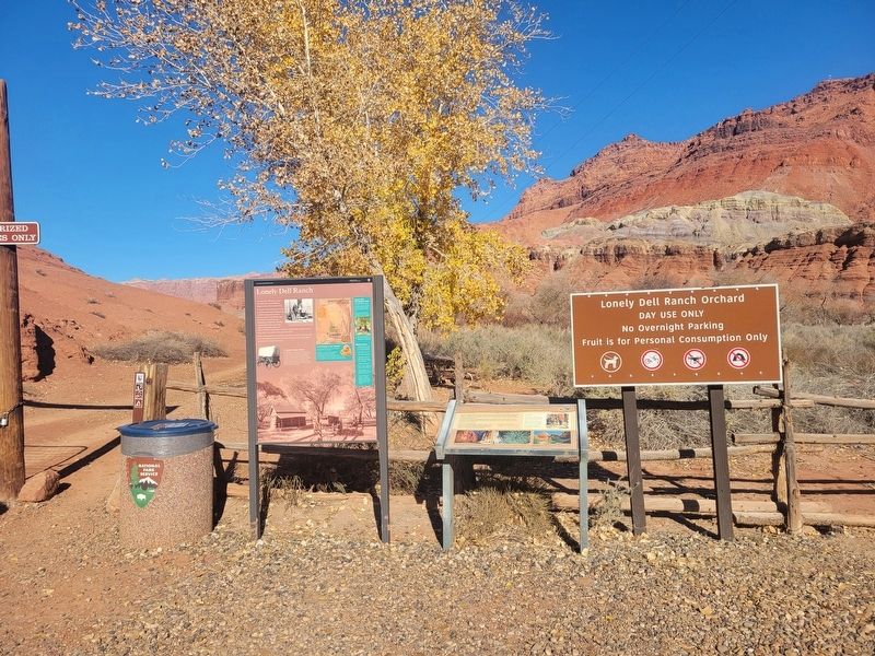 Lonely Dell Ranch Marker. Click for full size. Lonely Dell Ranch Marker image. Click for full size.