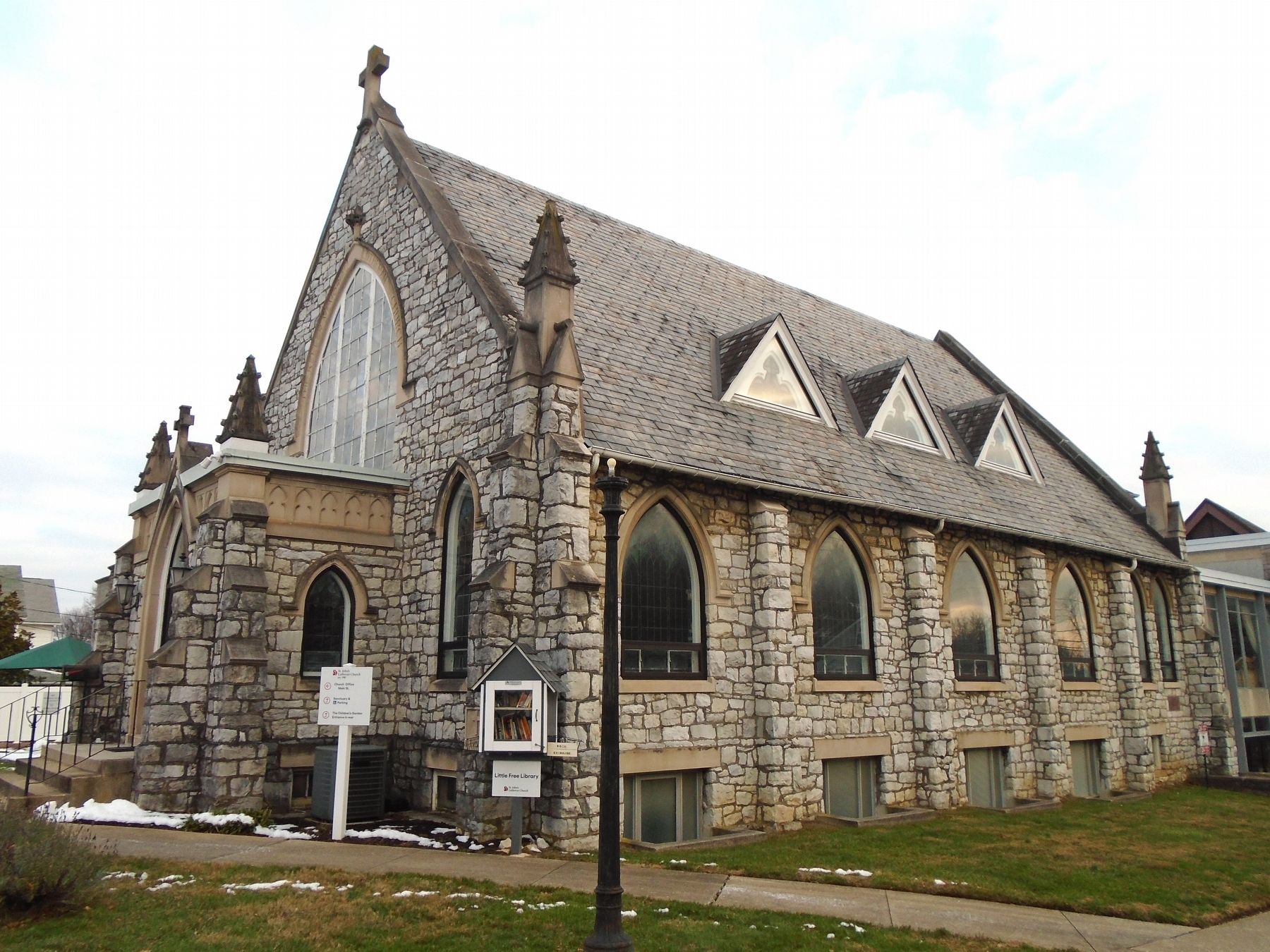St. John's Evangelical Lutheran Church. Click for full size. St. John's Evangelical Lutheran Church image. Click for full size.