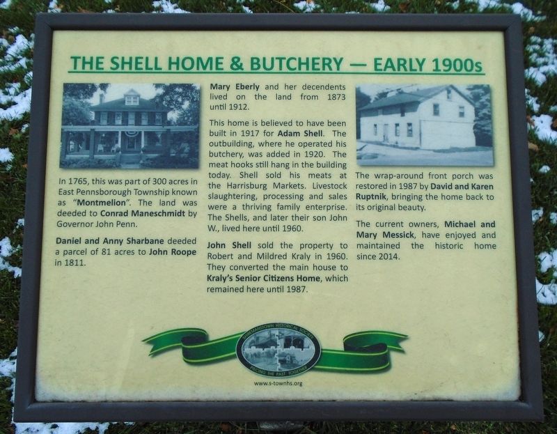 The Shell Home & Butchery - Early 1900s Marker. Click for full size. The Shell Home & Butchery - Early 1900s Marker image. Click for full size.