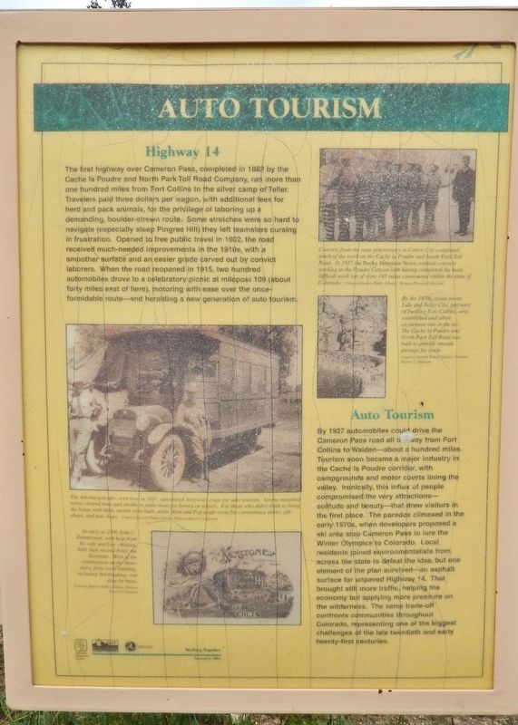 Auto Tourism Marker. Click for full size. Auto Tourism Marker image. Click for full size.