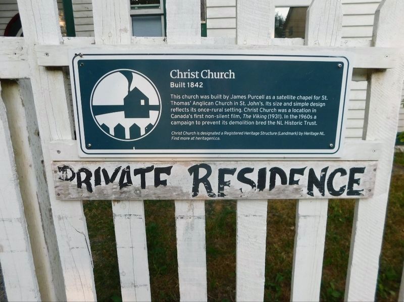 Christ Church Marker. Click for full size. Christ Church Marker image. Click for full size.