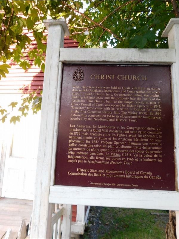 Christ Church Marker image. Click for full size.