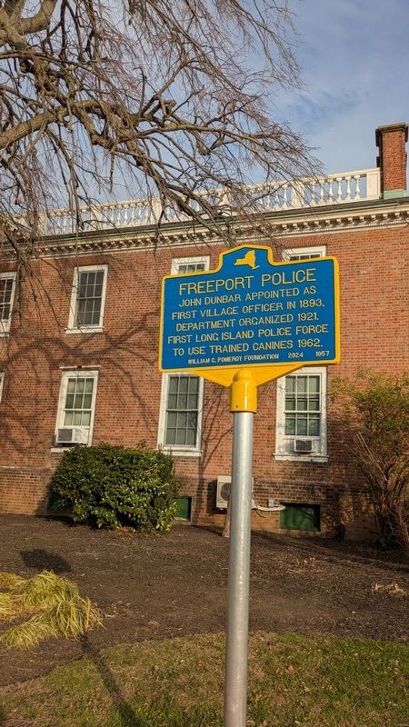 Freeport Police Marker. Click for full size. Freeport Police Marker image. Click for full size.