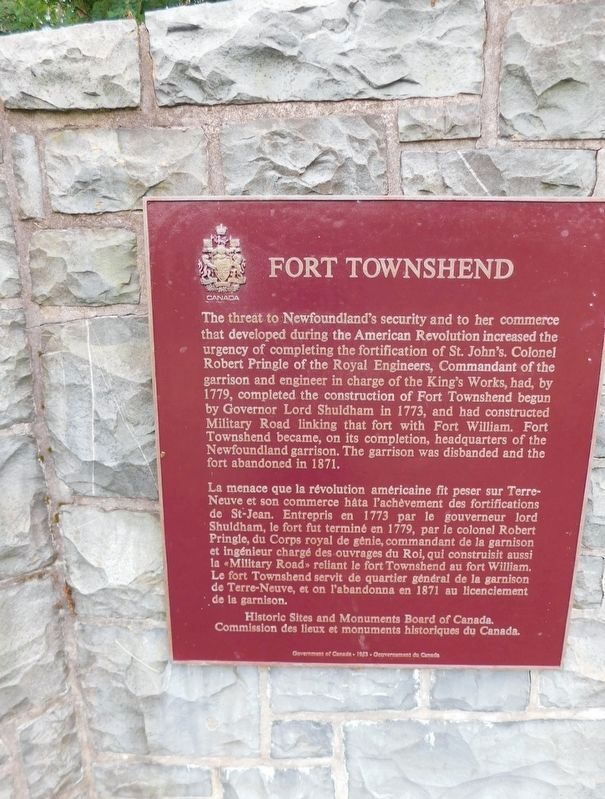 Fort Townshend Marker image. Click for full size.