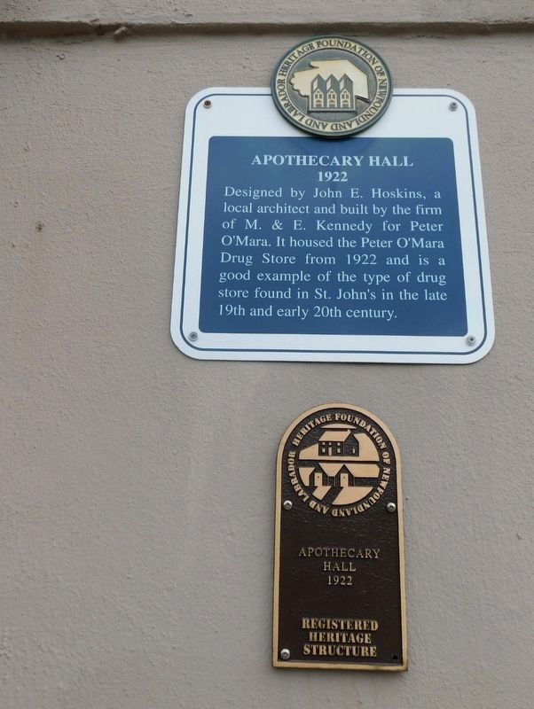 Apothecary Hall Marker image. Click for full size.