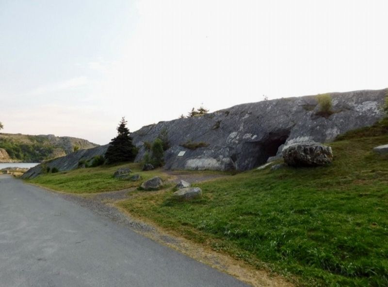 The Brigus Tunnel Marker. Click for full size. The Brigus Tunnel Marker image. Click for full size.