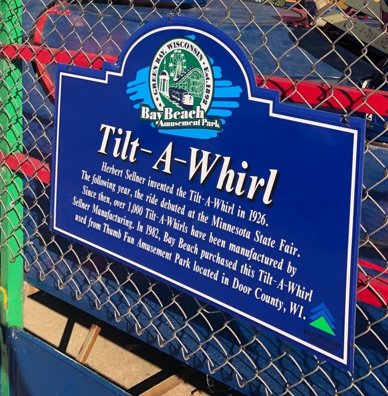 Tilt-A-Whirl Marker. Click for full size. Tilt-A-Whirl Marker image. Click for full size.
