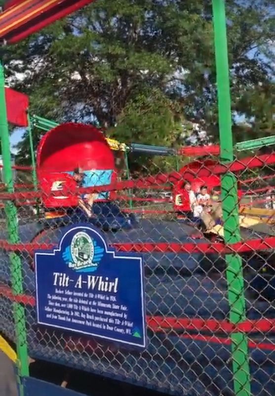 Tilt-A-Whirl Marker. Click for full size. Tilt-A-Whirl Marker image. Click for full size.