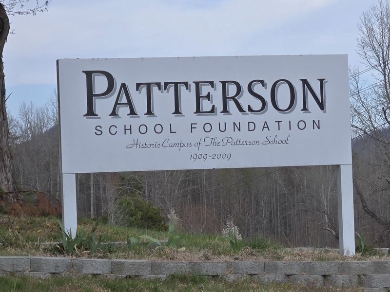 Patterson School Foundation Sign. Click for full size. Patterson School Foundation Sign image. Click for full size.
