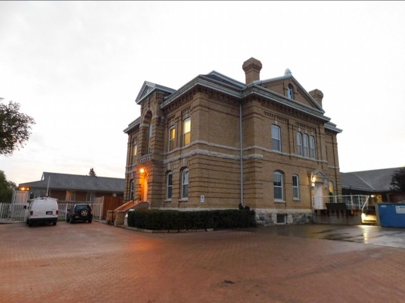 Brandon Courthouse and Gaol. Click for full size. Brandon Courthouse and Gaol image. Click for full size.