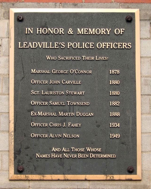 Fallen Police Officer Memorial. Click for full size. Fallen Police Officer Memorial image. Click for full size.