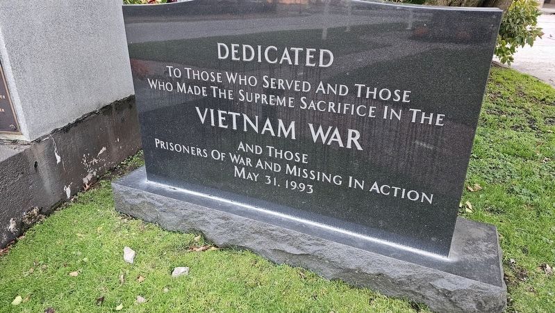 Lynbrook Vietnam War Memorial. Click for full size. Lynbrook Vietnam War Memorial image. Click for full size.