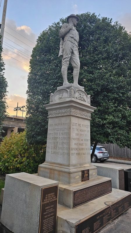 Lynbrook Doughboy Monument. Click for full size. Lynbrook Doughboy Monument image. Click for full size.