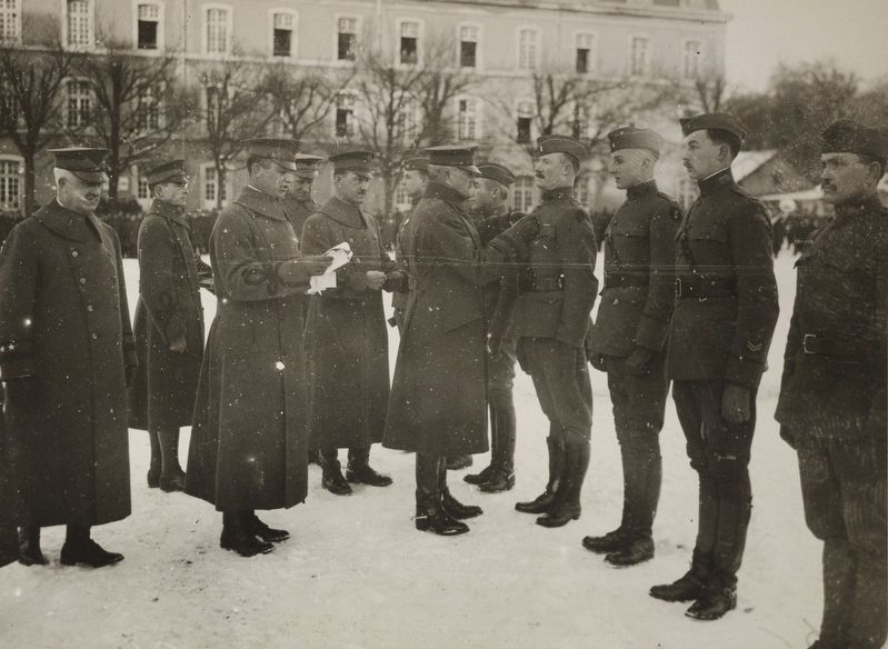 Awarding of Medal of Honor. Click for full size. Awarding of Medal of Honor image. Click for full size.