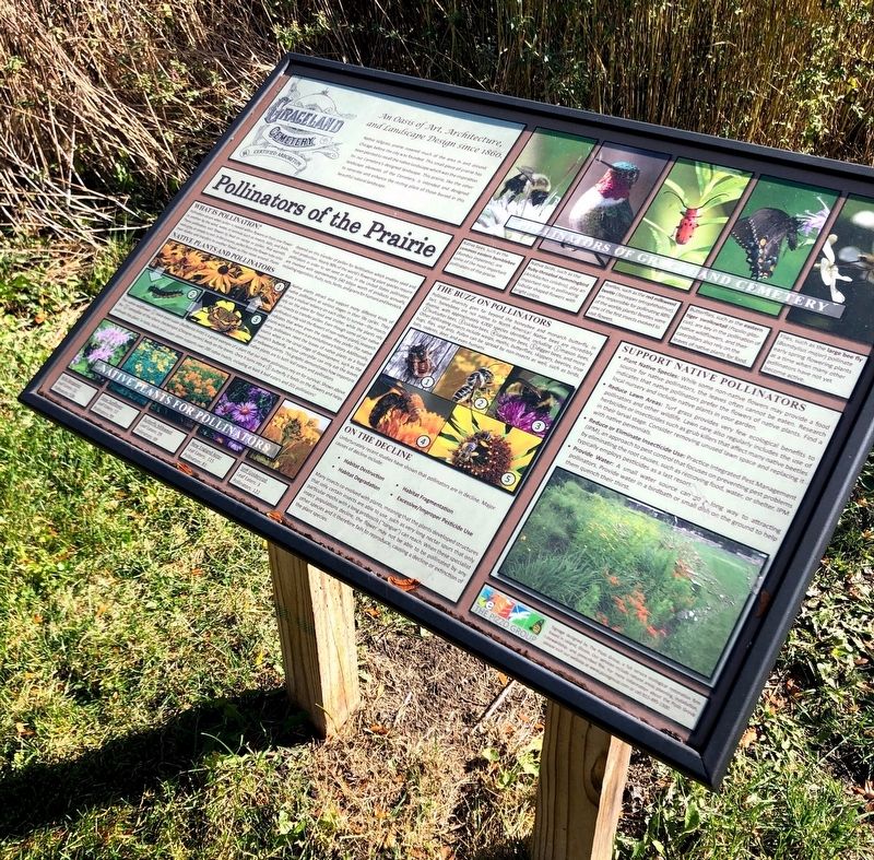 Pollinators of the Prairie Marker. Click for full size. Pollinators of the Prairie Marker image. Click for full size.