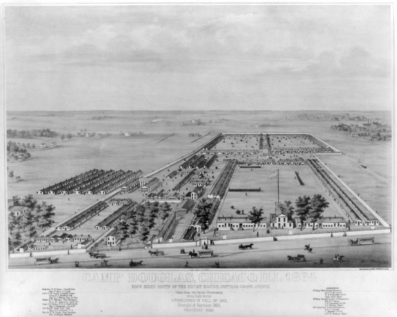 Camp Douglas, Chicago image. Click for full size.