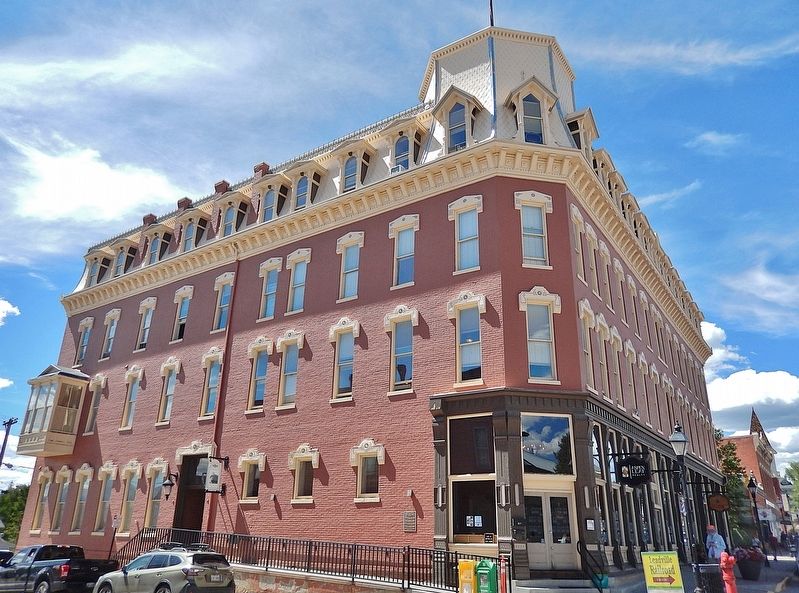 Tabor Grand Hotel (<i>southeast elevation</i>). Click for full size. Tabor Grand Hotel (<i>southeast elevation</i>) image. Click for full size.