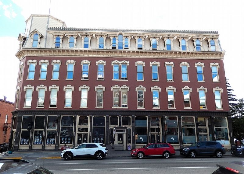 Tabor Grand Hotel (<i>east elevation</i>). Click for full size. Tabor Grand Hotel (<i>east elevation</i>) image. Click for full size.