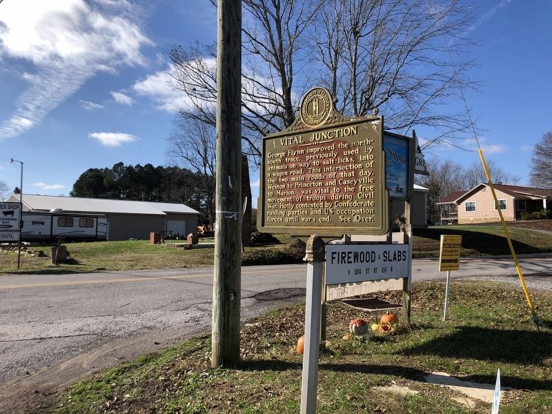 Weston / Vital Junction Marker. Click for full size. Weston / Vital Junction Marker image. Click for full size.