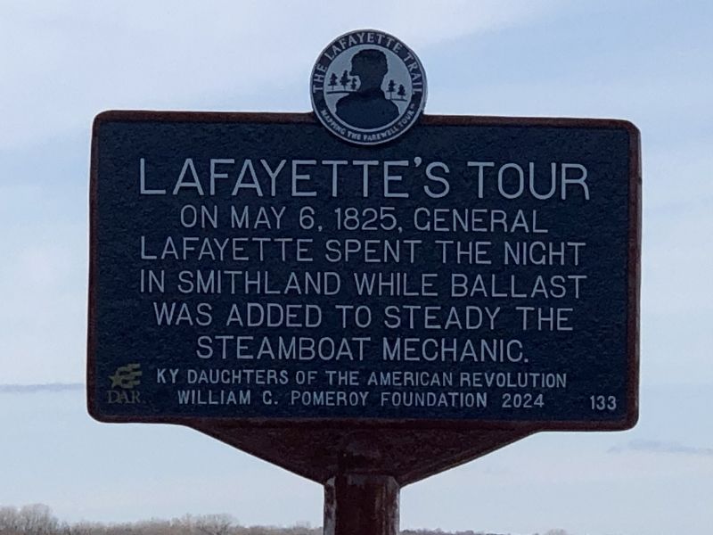 Lafayette's Tour Marker image. Click for full size.