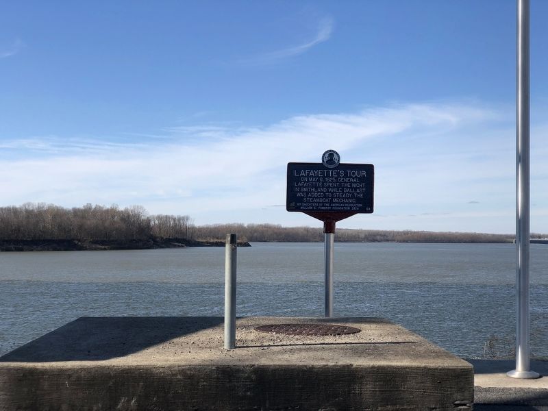 Lafayette's Tour Marker image. Click for full size.