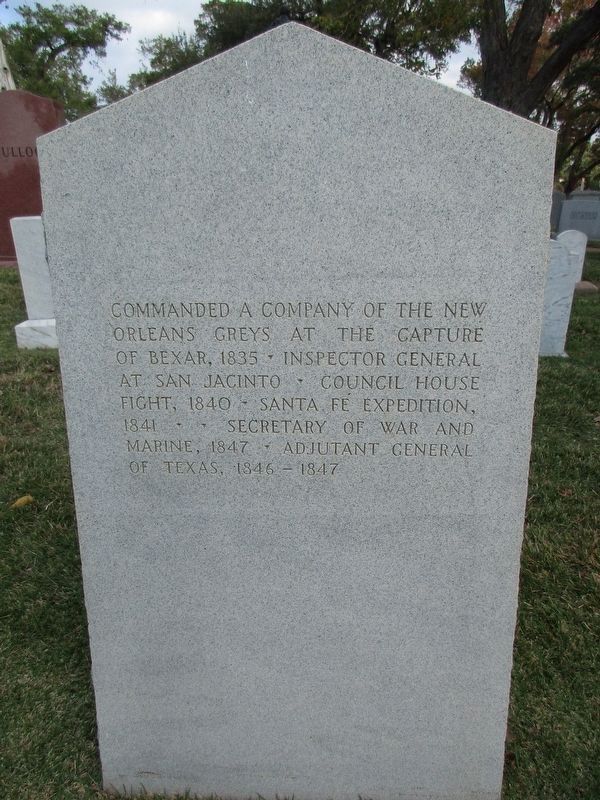 Major William G. Cooke Marker image. Click for full size.