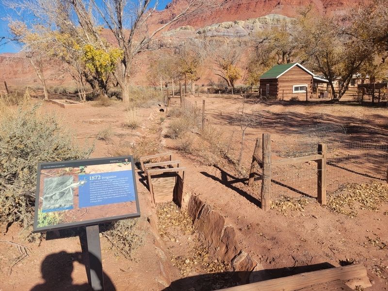 1872 Irrigation Marker. Click for full size. 1872 Irrigation Marker image. Click for full size.