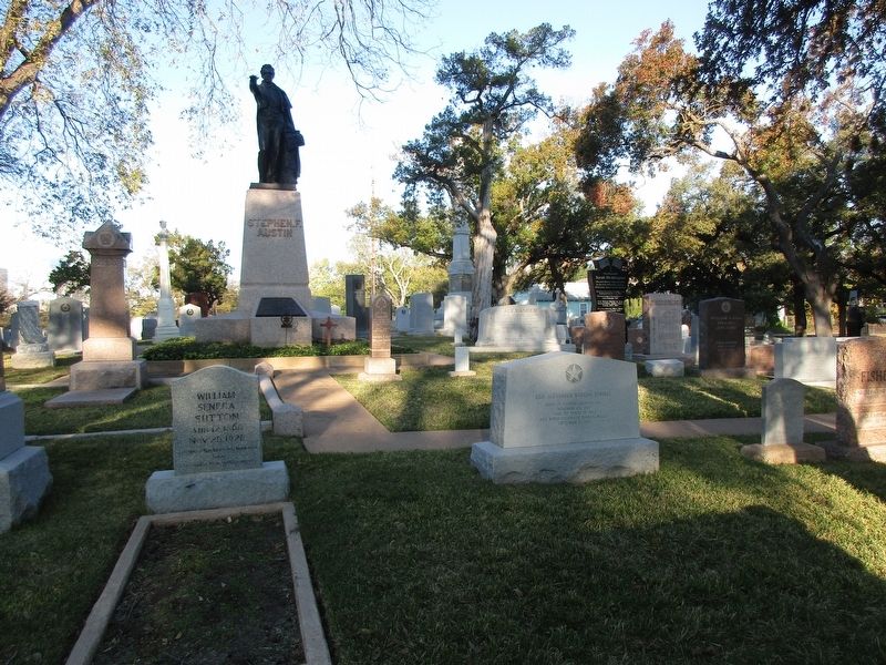 Gen. Alexander Watkins Terrell Marker. Click for full size. Gen. Alexander Watkins Terrell Marker image. Click for full size.