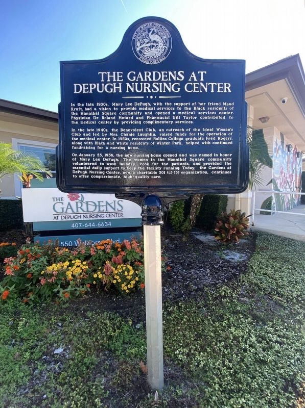 The Gardens At Depugh Nursing Center Marker image. Click for full size.