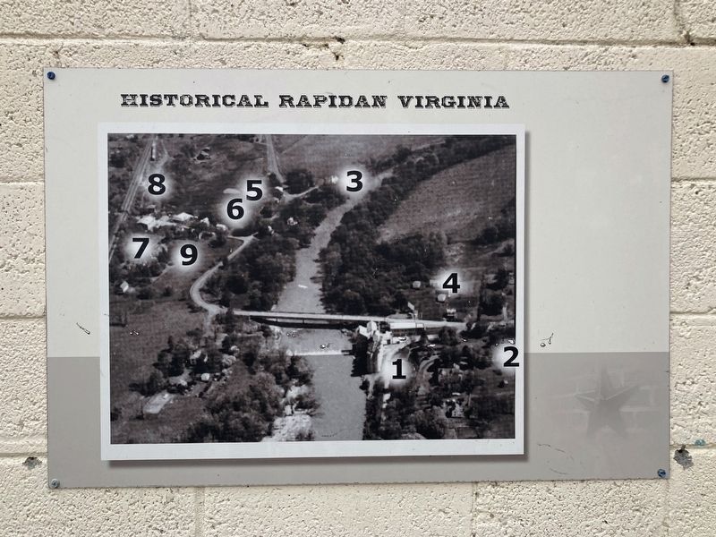 Historical Rapidan Virginia Marker image. Click for full size.