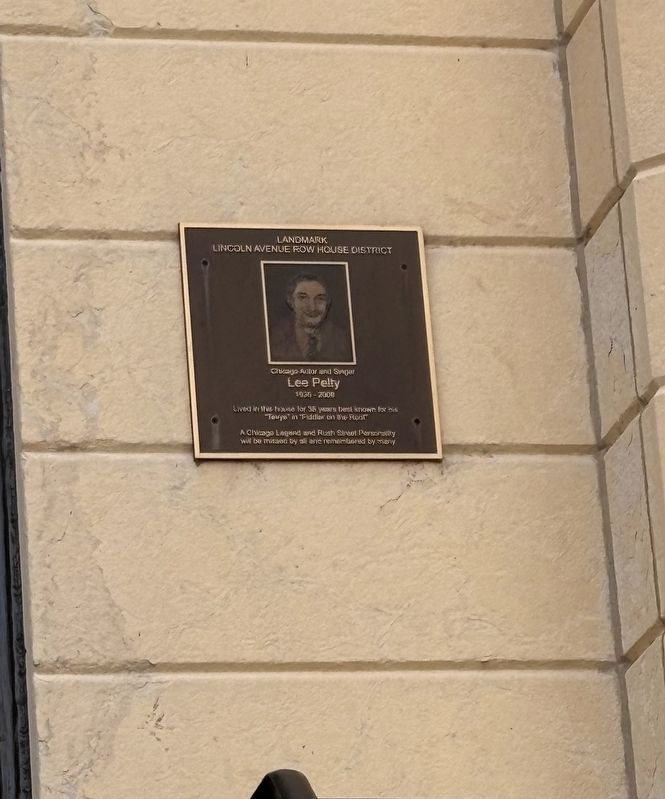 Lee Pelty Marker. Click for full size. Lee Pelty Marker image. Click for full size.