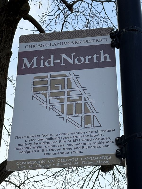 Mid-North Marker. Click for full size. Mid-North Marker image. Click for full size.