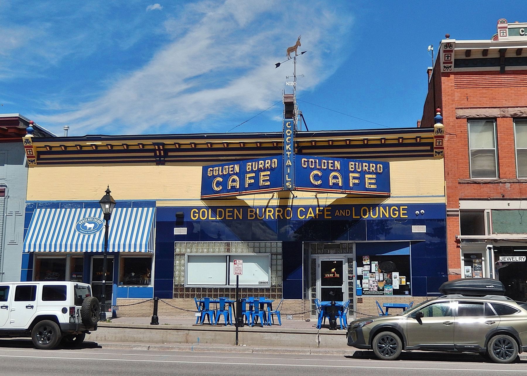 Golden Burro Cafe. Click for full size. Golden Burro Cafe image. Click for full size.