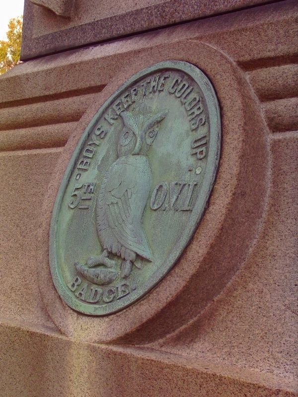 Fifth Ohio Volunteer Infantry Memorial image. Click for full size.