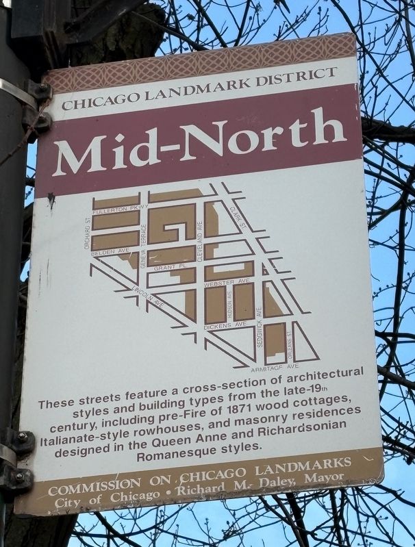 Mid-North Marker. Click for full size. Mid-North Marker image. Click for full size.