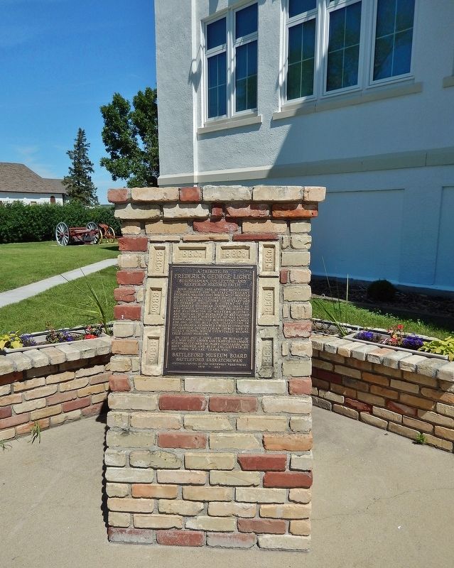 A Tribute to Frederick George Light Marker. Click for full size. A Tribute to Frederick George Light Marker image. Click for full size.