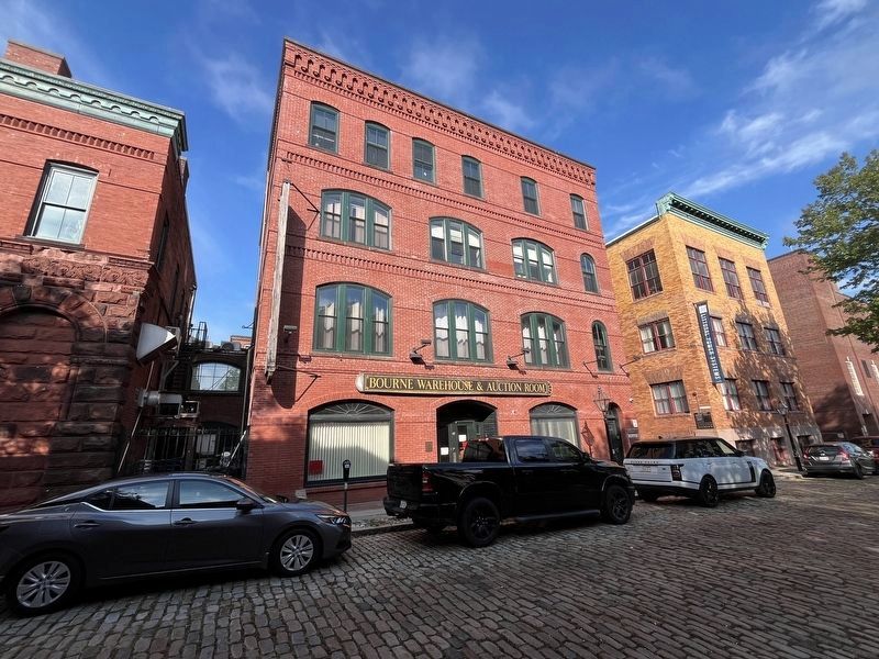 Bourne Warehouse Marker. Click for full size. Bourne Warehouse Marker image. Click for full size.