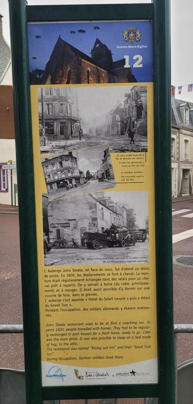 L'Auberge John Steele / John Steele Restaurant Marker image. Click for full size.