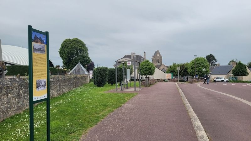 The view of the marker along the street image. Click for full size.