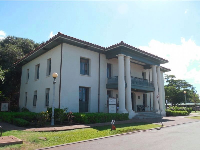 Lahaina Court and Custom House. Click for full size. Lahaina Court and Custom House image. Click for full size.